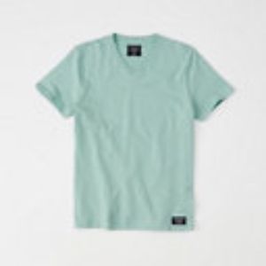 Abercrombie & Fitch Shirts - Abercrombie & Fitch Mint Green V-neck Tee Abercrombie & Fitch Shirts - Abercrombie & Fitch Mint Green V-neck Tee